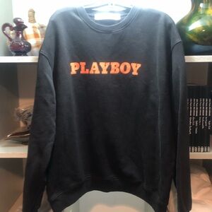 Missguided Black and Orange Sweatshirt